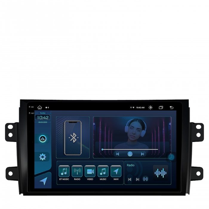 Android 13 Suzuki SX4 / Fiat Sedici 8+256GB | AutoDrop.ro [2]