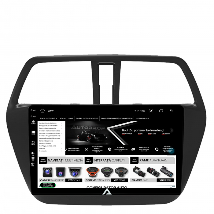 Navigatie Android Suzuki SX4 2011-2016 8GB | AutoDrop.ro [8]