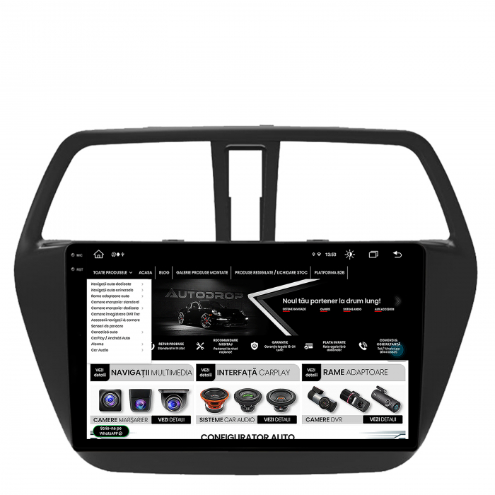 Navigatie 2K Android Suzuki SX4 2011-2016 8GB | AutoDrop.ro [12]