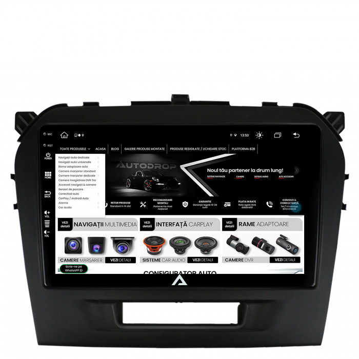 Navigatie Android 13 Suzuki Vitara 8GB | AutoDrop.ro [5]