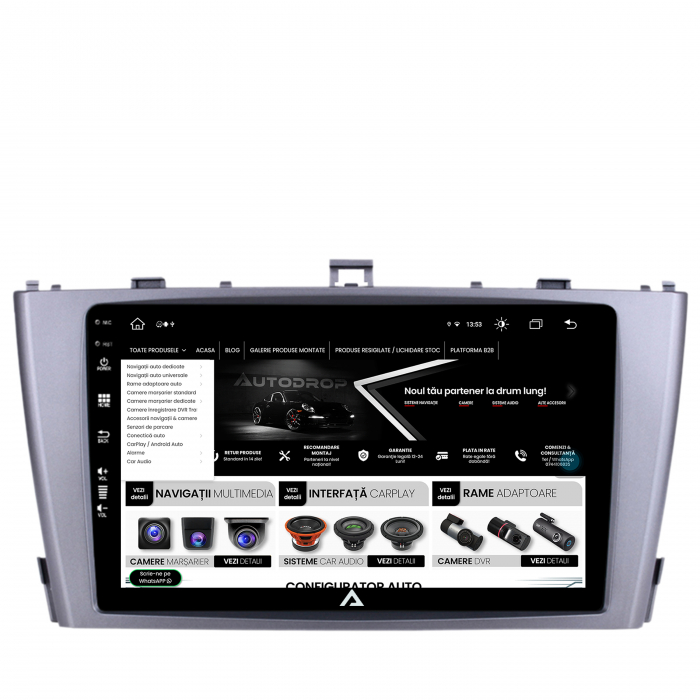 Navigatie Android 13 Toyota Avensis 8GB | AutoDrop.ro [4]