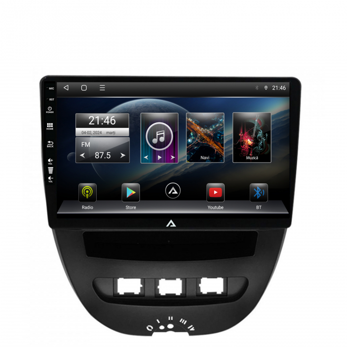 Carplay Android 12 Toyota Aygo 2GB | AutoDrop.ro [2]