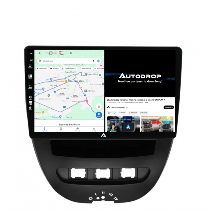Carplay Android 12 Toyota Aygo 2GB | AutoDrop.ro [7]