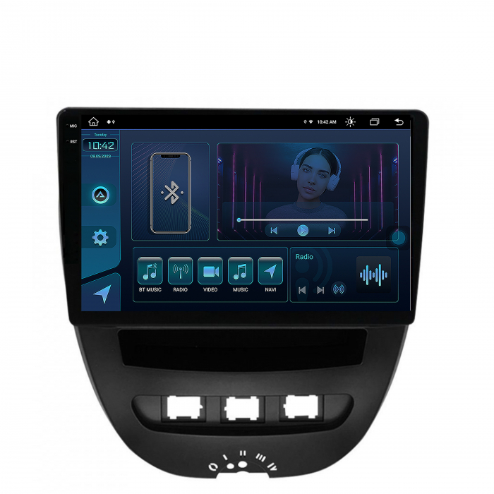Navigatie Android 13 2K Toyota RAV4 8+256GB B | AutoDrop.ro [2]