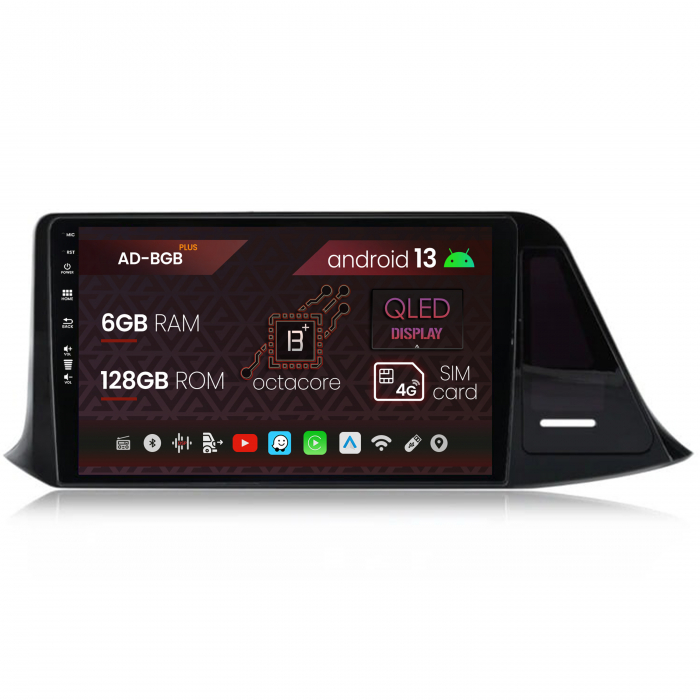 Navigatie Android 12 Toyota C-HR (2016-2020) AD-BGB | AutoDrop.ro [1]