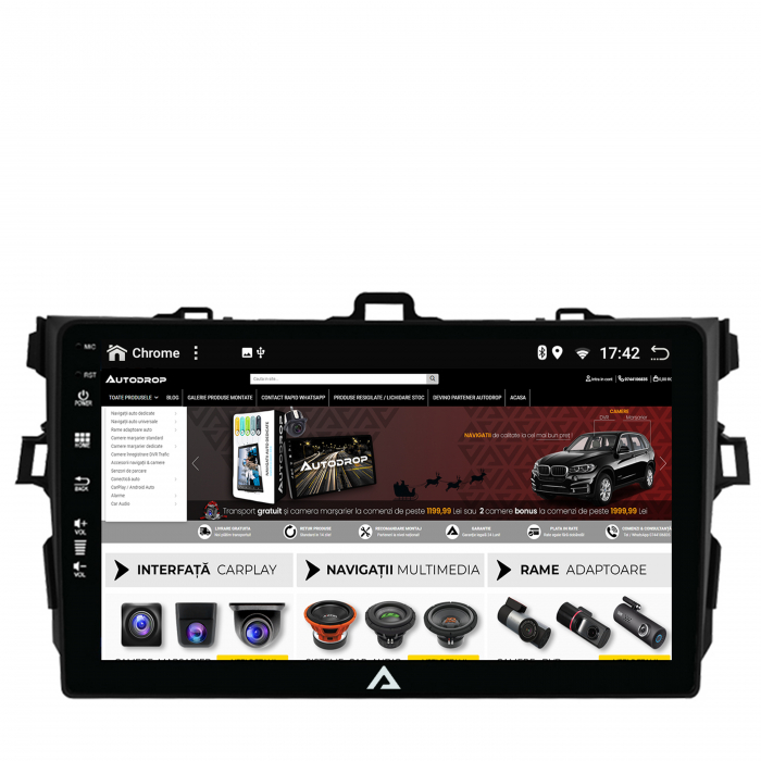 Navigatie Android 12 Toyota Corolla QLED | AutoDrop.ro [11]