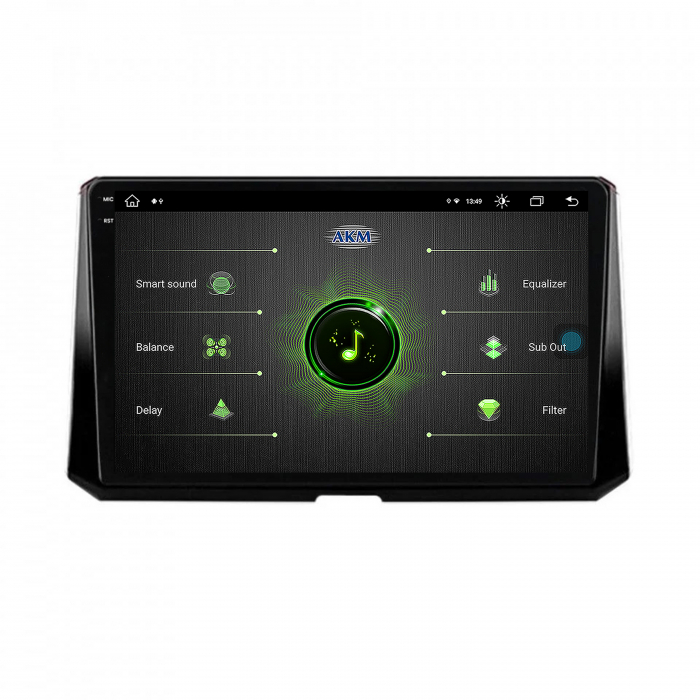 Navigatie 2K Android 13 Toyota Corolla 4+64GB | AutoDrop.ro [9]
