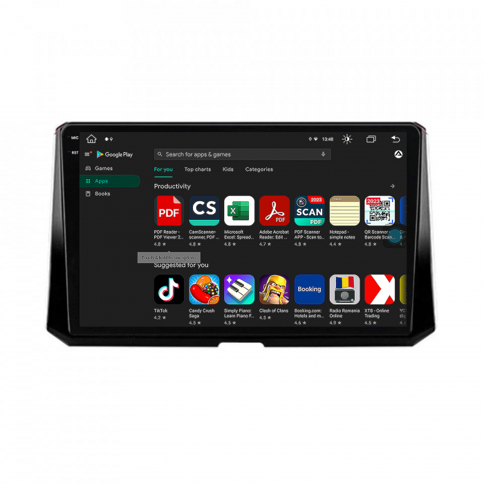 Navigatie 2K Android 13 Toyota Corolla 4+64GB | AutoDrop.ro [13]