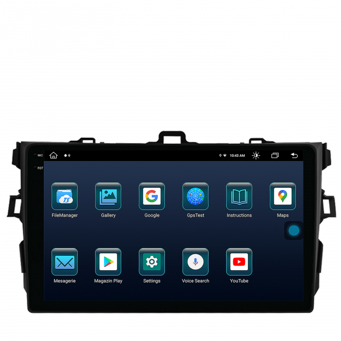 Navigatie 2K Android 13 Toyota Corolla 8+256GB | AutoDrop.ro [4]
