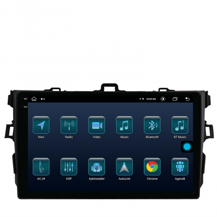 Navigatie 2K Android 13 Toyota Corolla 8+256GB | AutoDrop.ro [3]