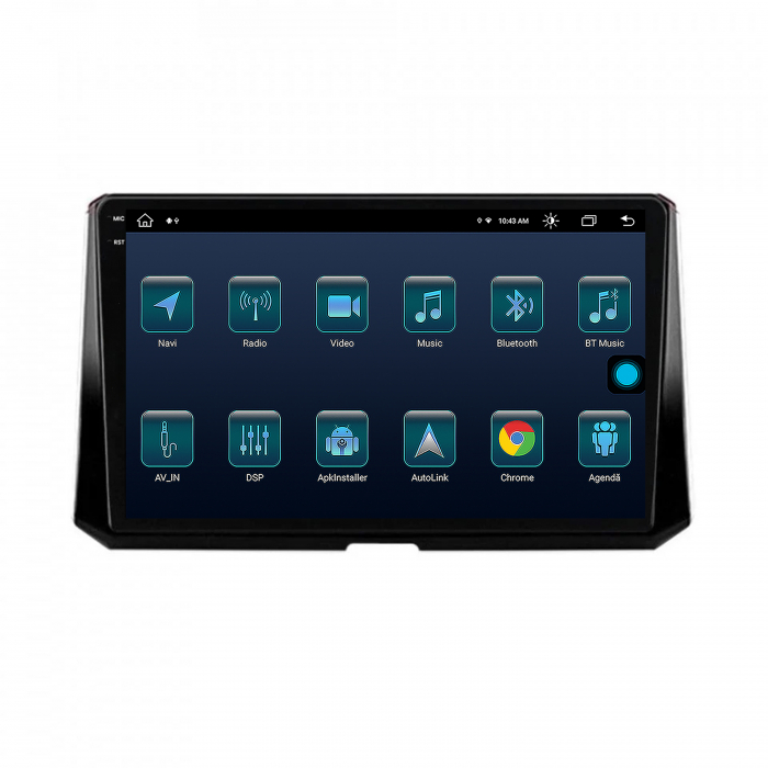 Navigatie 2K Android 13 Toyota Corolla 8+256GB | AutoDrop.ro [3]