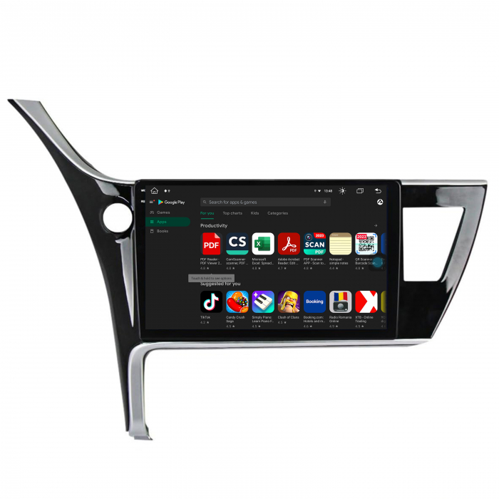 Navigatie 2K Android 13 Toyota Corolla 8+256GB | AutoDrop.ro [9]