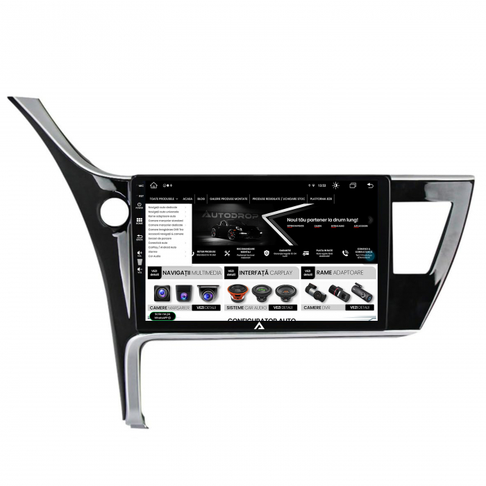 Navigatie Android 13 Toyota Corolla 8+256GB | AutoDrop.ro [4]