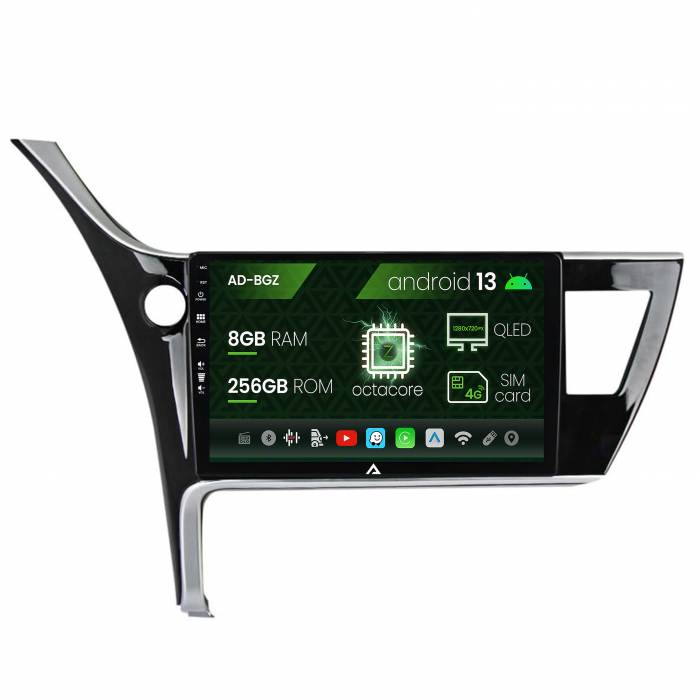 Navigatie Android 13 Toyota Corolla 8+256GB | AutoDrop.ro [1]