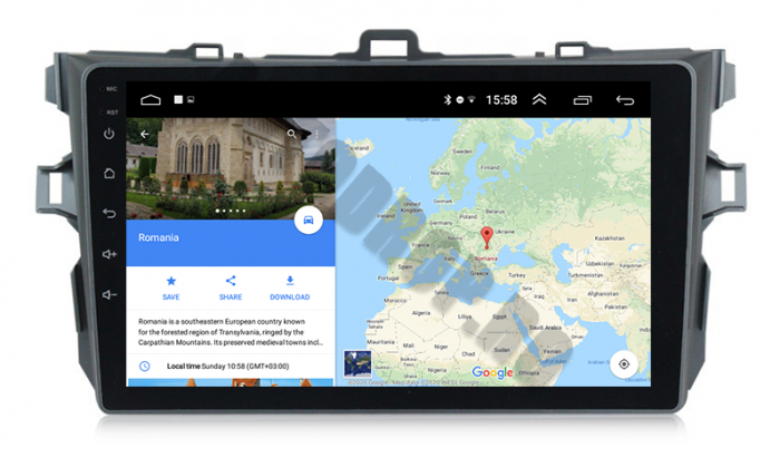 Navigatie Android Toyota Corolla 1+16GB | AutoDrop.ro [16]