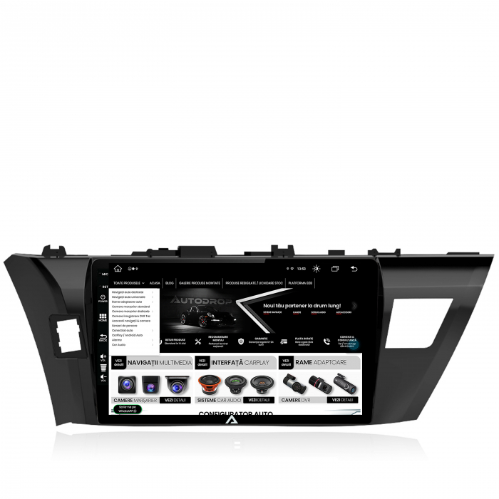 Navigatie Android Toyota Corolla 2012-2016 8GB | AutoDrop.ro [5]