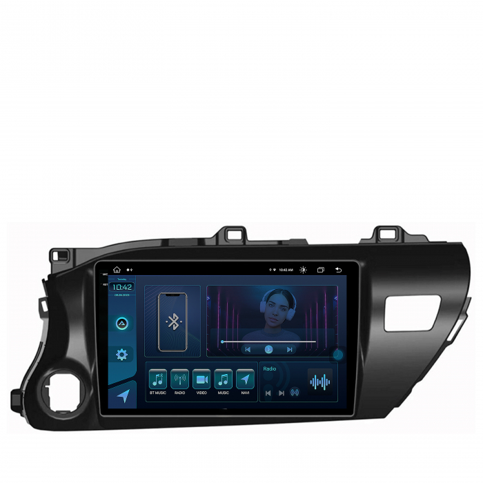 Navigatie Android 13 2K Toyota Hilux 8+256GB | AutoDrop.ro [2]