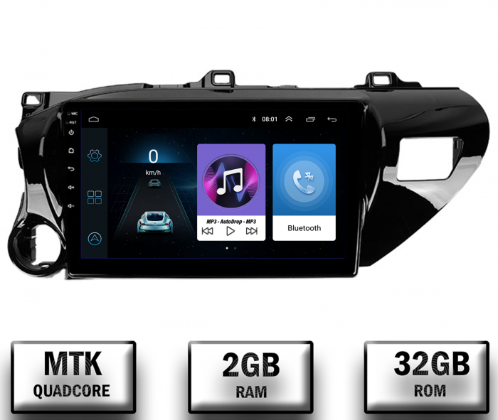 Navigatie Toyota Hilux (2015+) 2+32GB | AutoDrop.ro [1]