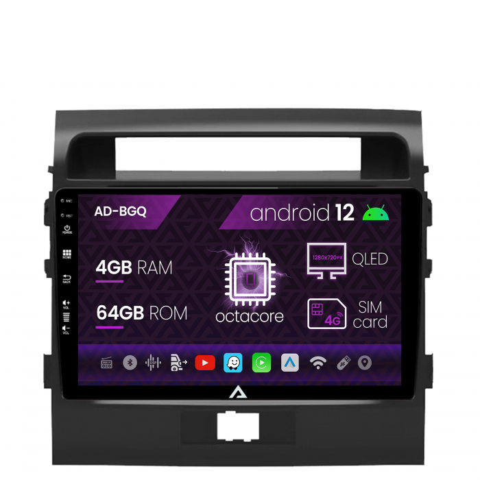 Navigatie Android 12 Land Cruiser 200 QLED | AutoDrop.ro [2]