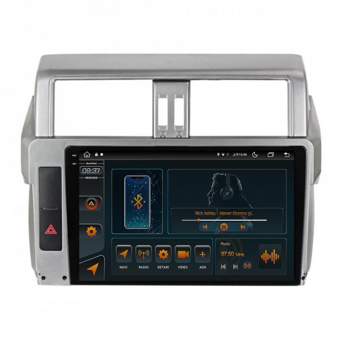 Navigatie Android 13 2K Land Cruiser 4+64GB | AutoDrop.ro [2]