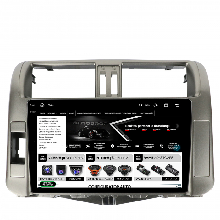 Navigatie Android 13 2K Land Cruiser 8+256GB | AutoDrop.ro [13]