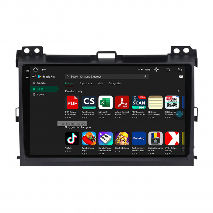 Navigatie Android 13 2K Prado 8+256GB | AutoDrop.ro [8]