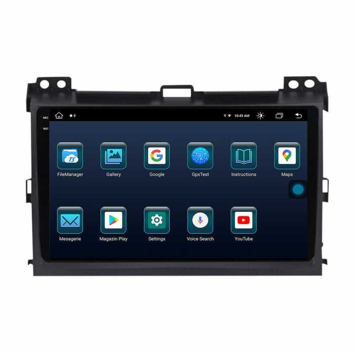 Navigatie Android 13 2K Prado 8+256GB | AutoDrop.ro [4]