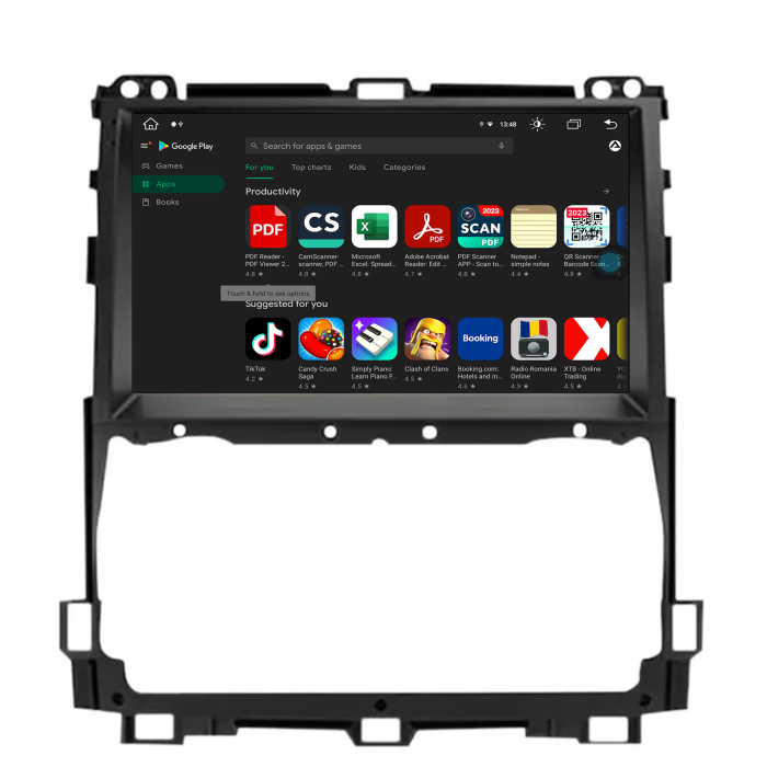 Navigatie Android 12 Toyota Prado QLED | AutoDrop.ro [6]