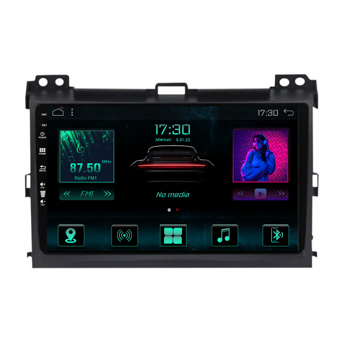Navigatie Android 12 Toyota Prado 6GB | AutoDrop.ro [2]