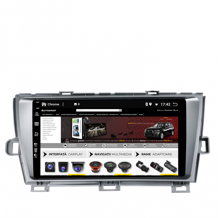 Navigatie Android 12 Toyota Prius QLED | AutoDrop.ro [11]