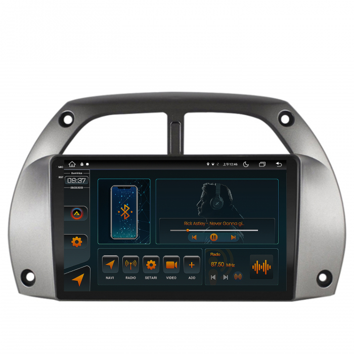 Navigatie Android 13 2K Toyota RAV4 4+64GB | AutoDrop.ro [2]
