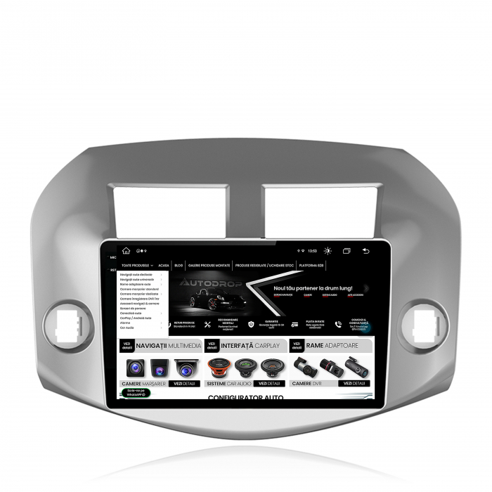 Navigatie 2K Android 13 Toyota RAV4 8+256GB | AutoDrop.ro [13]