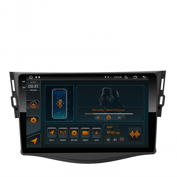 Navigatie 2K Android 13 Toyota RAV4 4+64GB | AutoDrop.ro [2]