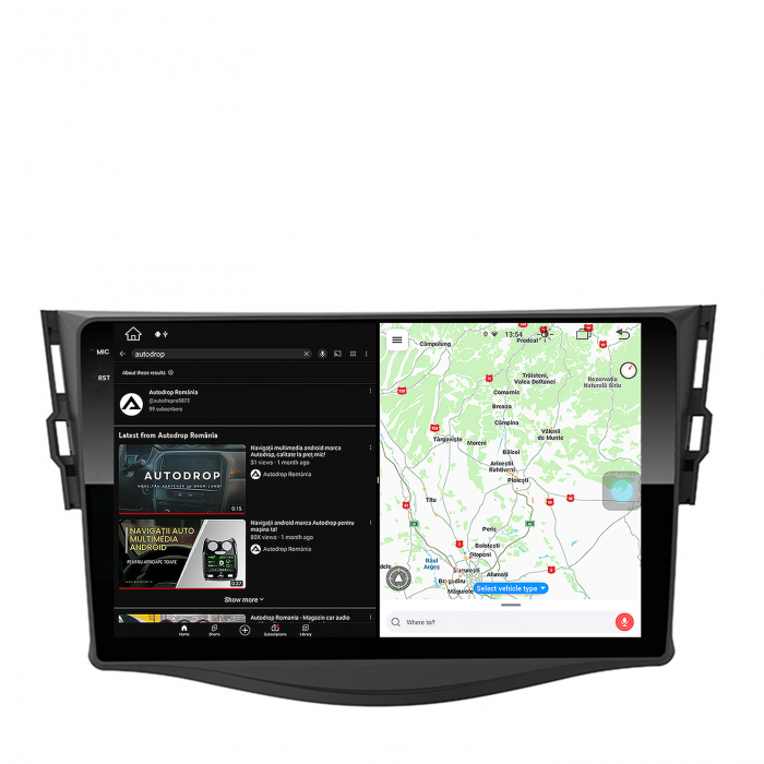 Navigatie 2K Android 13 Toyota RAV4 8+256GB | AutoDrop.ro [6]