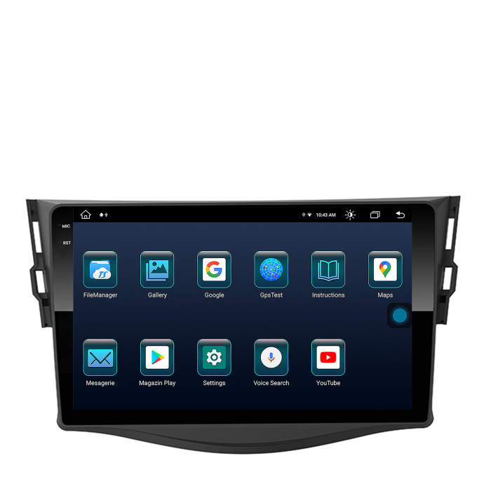 Navigatie 2K Android 13 Toyota RAV4 8+256GB | AutoDrop.ro [4]