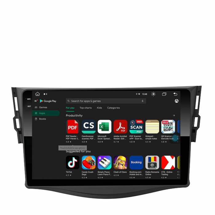 Navigatie 2K Android 13 Toyota RAV4 8+256GB | AutoDrop.ro [9]