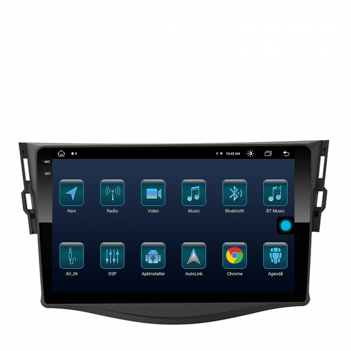 Navigatie 2K Android 13 Toyota RAV4 8+256GB | AutoDrop.ro [3]