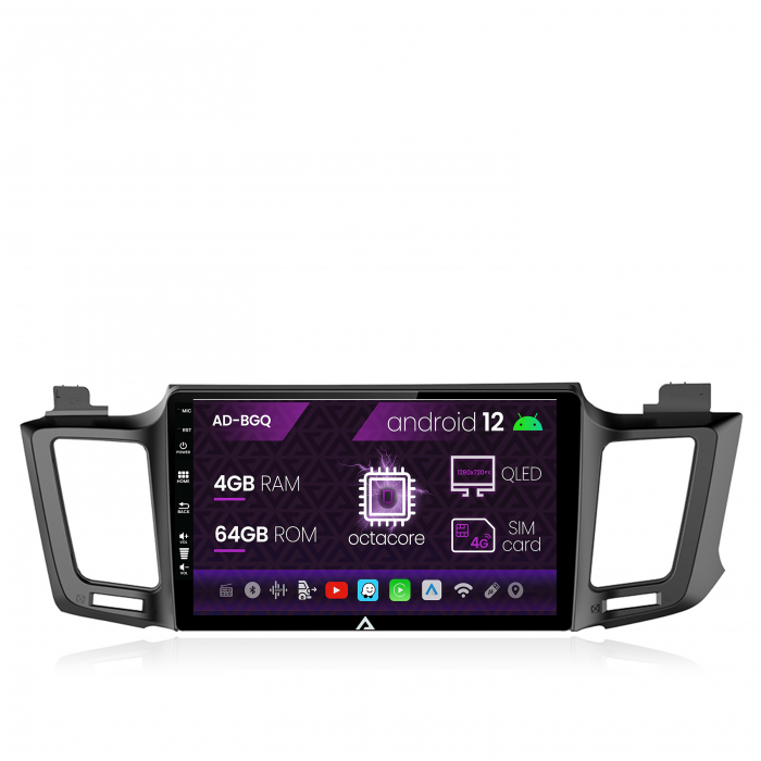 Navigatie Android 12 Toyota RAV4 2013 QLED | AutoDrop.ro [2]