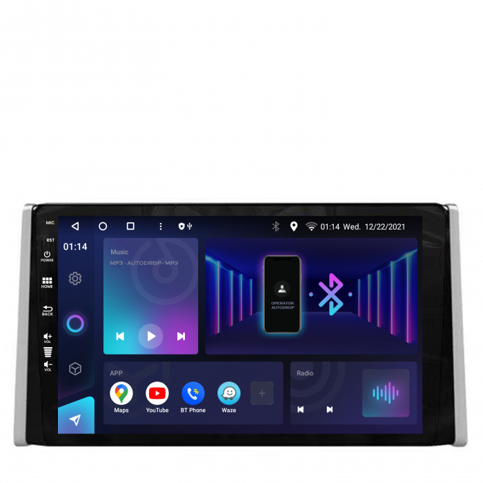 Carplay Android 12 Toyota RAV4 2018+ QLED | AutoDrop.ro [3]