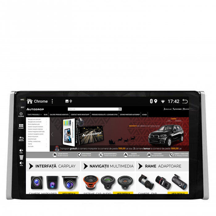 Carplay Android 12 Toyota RAV4 2018+ QLED | AutoDrop.ro [10]
