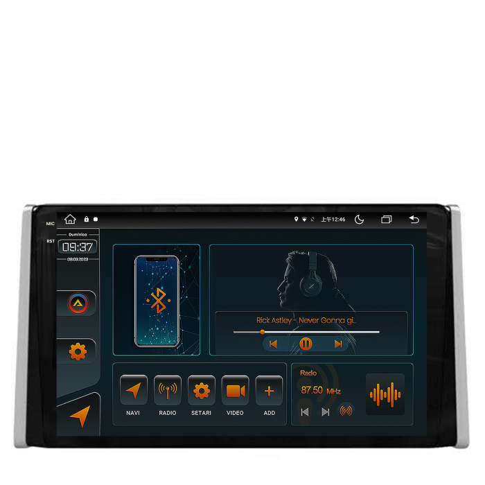 Carplay Android 13 Toyota RAV4 2018+ 4GB | AutoDrop.ro [2]