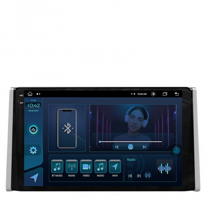Carplay Android 13 Toyota RAV4 2018+ 8GB | AutoDrop.ro [2]
