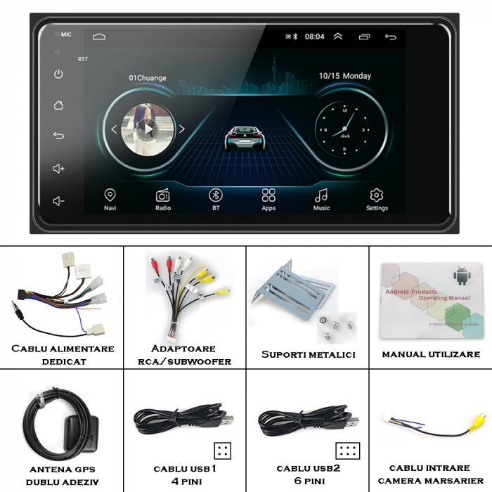 Navigatie Auto GPS Toyota RAV4, Hilux, Corolla | AutoDrop.ro [11]