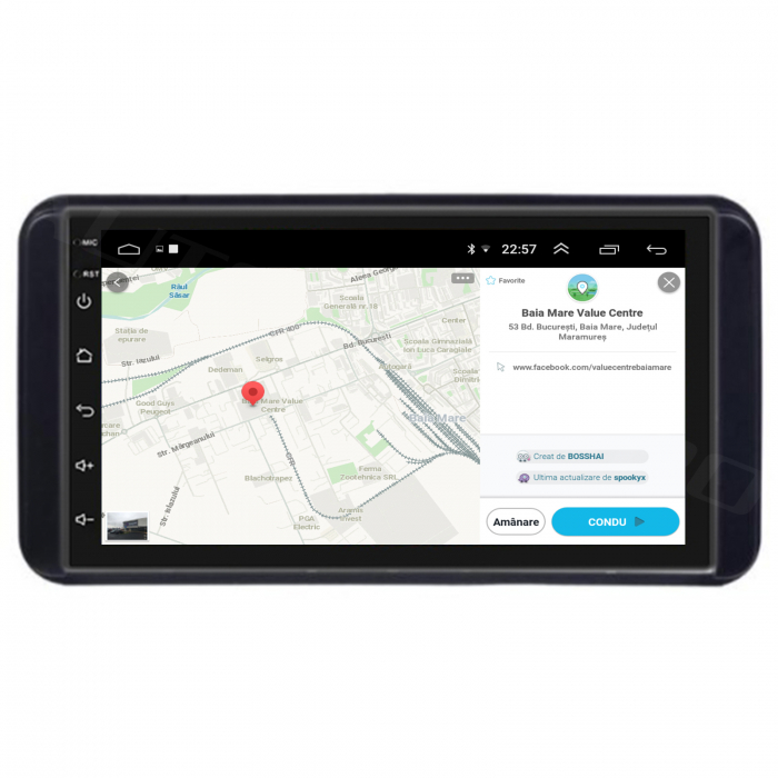Navigatie Auto GPS Toyota 2DIN 20X10CM 1GB | AutoDrop.ro [16]