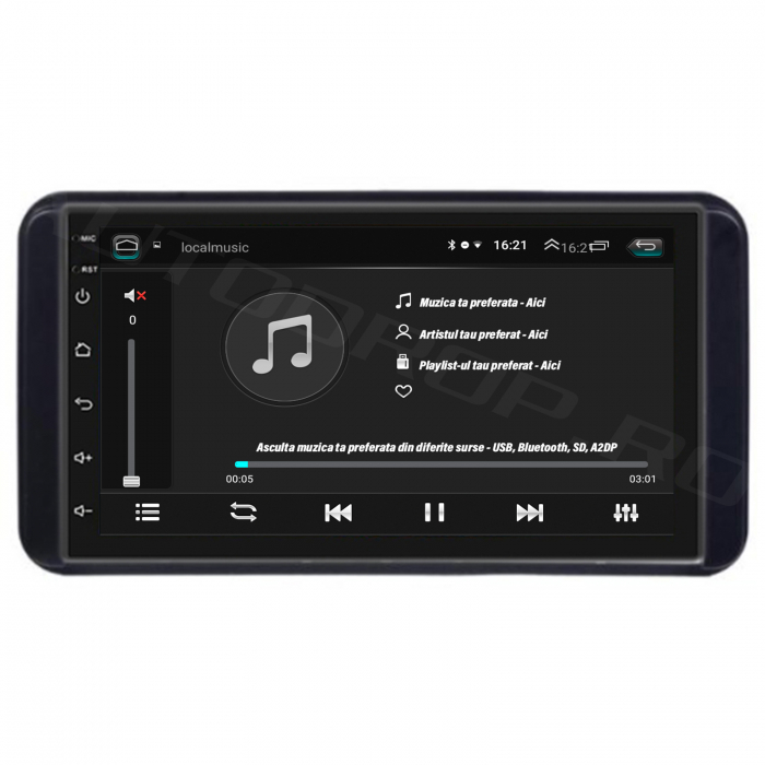Navigatie Auto GPS Toyota 2DIN 20X10CM 1GB | AutoDrop.ro [7]