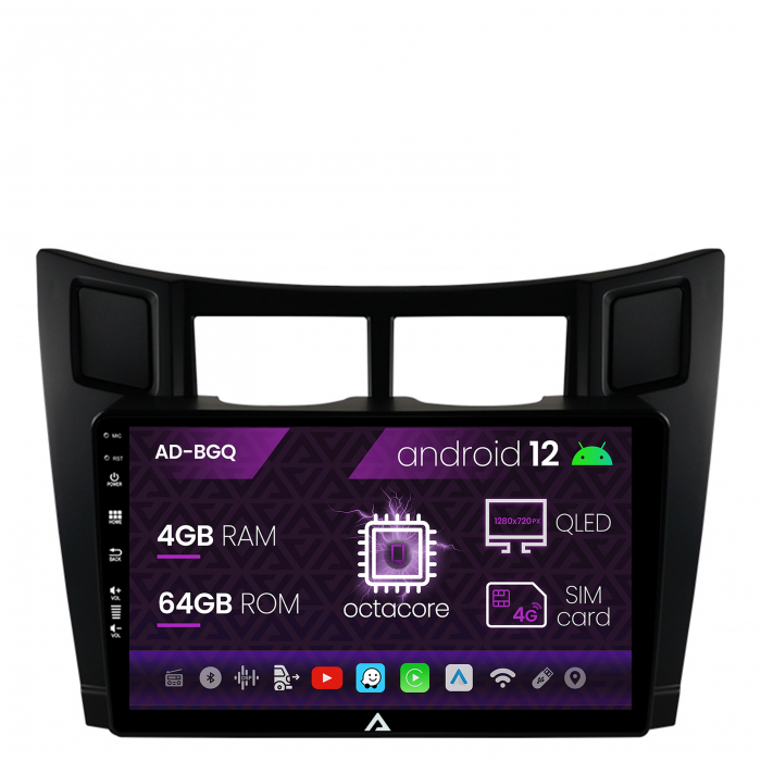 Navigatie QLED Android Toyota Yaris QLED | AutoDrop.ro [2]