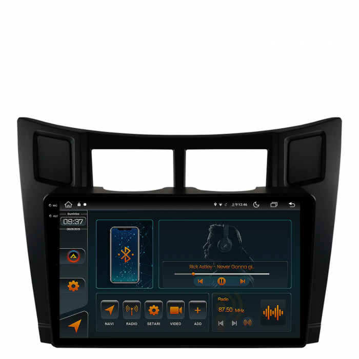 Navigatie 2K Android 13 Toyota Yaris 4+64GB | AutoDrop.ro [2]