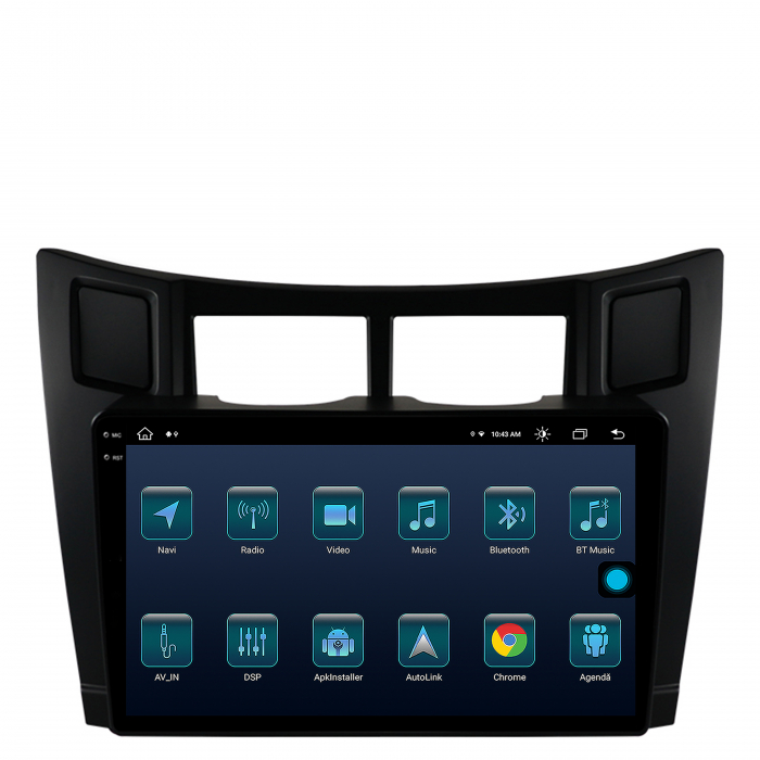 Navigatie 2K Android 13 Toyota Yaris 8+256GB | AutoDrop.ro [3]