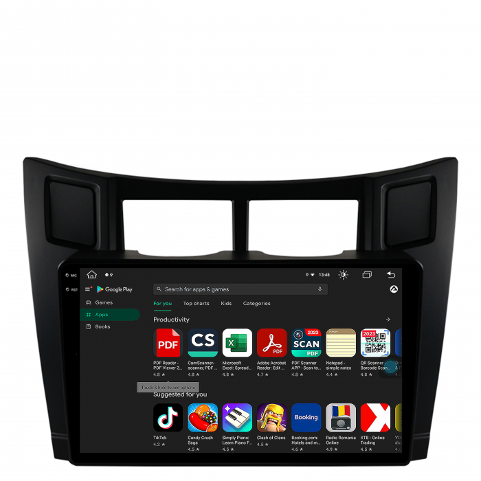 Navigatie 2K Android 13 Toyota Yaris 8+256GB | AutoDrop.ro [11]