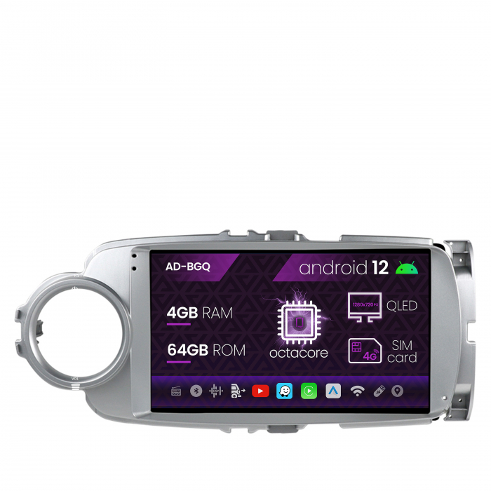 Navigatie QLED Toyota Yaris 2010+ 4GB | AutoDrop.ro [2]